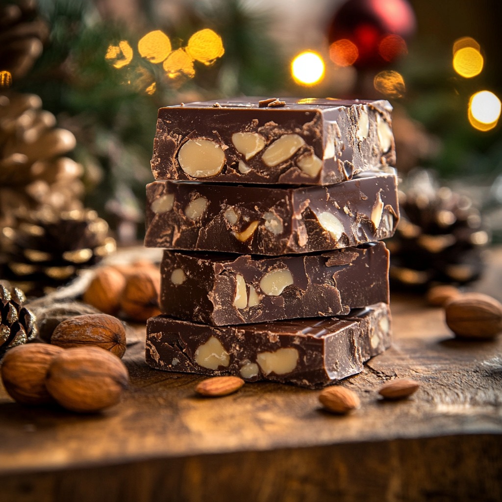 Turrón de chocolate - Imagen: Blanca Campos