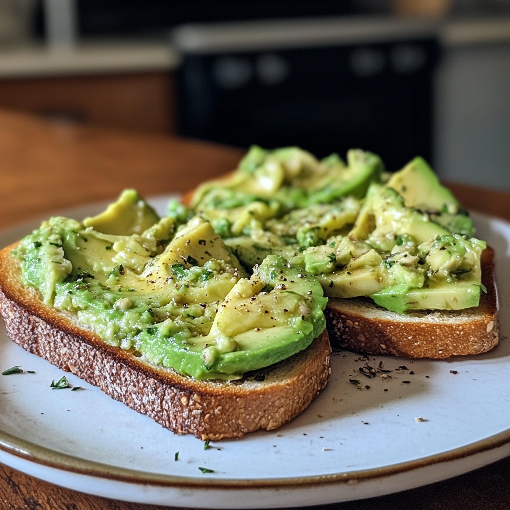 Tostada de pan de lentejas con aguacate - Imagen: Blanca Campos