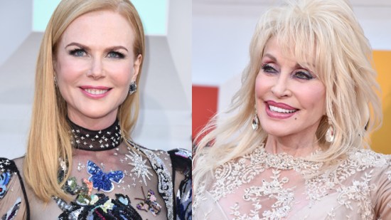 Nicole Kidman y Dolly Parton, duelo de botox en los premios del country
