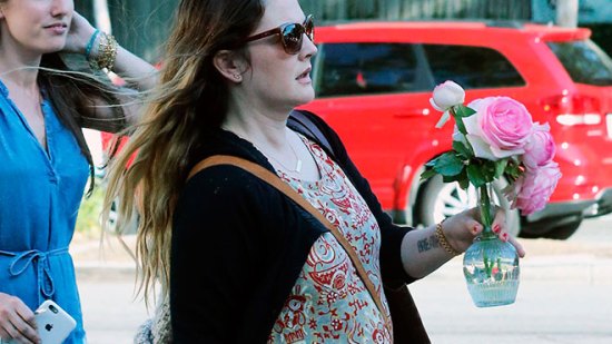 Drew Barrymore. Impactante aspecto tras su separación