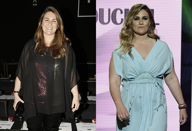 Famosos y cambios de peso