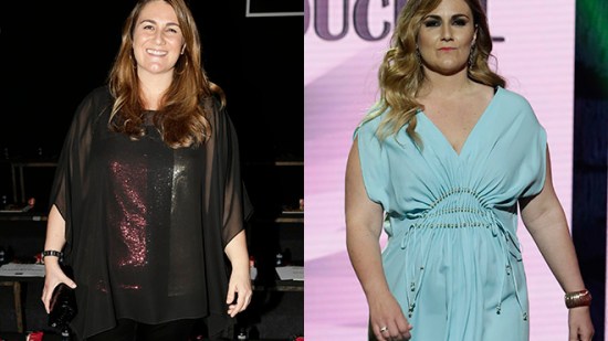 Famosos y cambios de peso