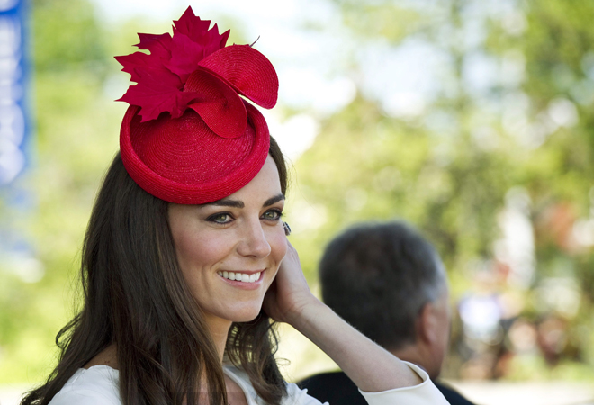 Los peinados de Kate Middleton en Canadá