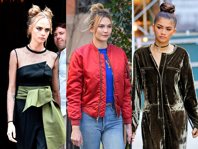 Moño, el peinado obsesión de las celebs para looks de fiesta y casual