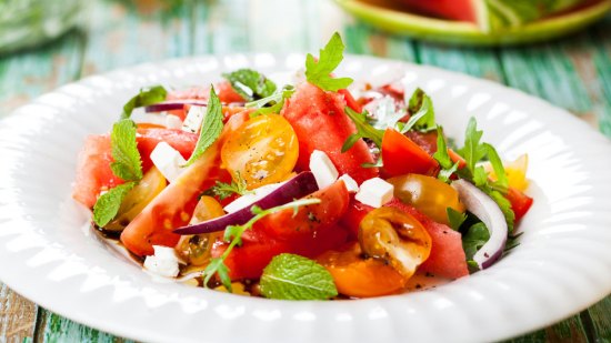 Ensalada con sandía