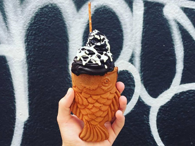 Taiyaki, el helado - pez que triunfa en Instagram