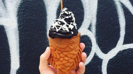 Taiyaki, el helado - pez que triunfa en Instagram