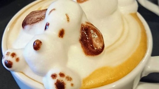 Un perrito en tu café