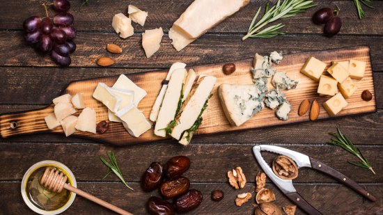 El queso en calorías