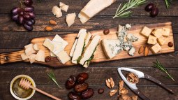 El queso en calorías