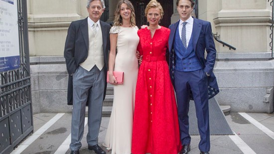 Emotiva boda del hijo de Josema Yuste