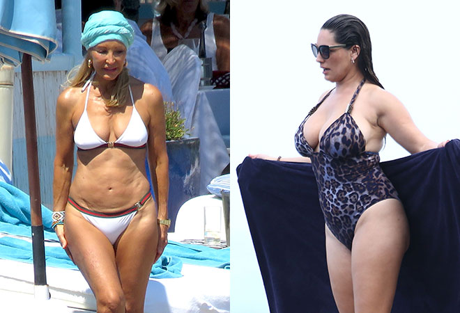 Sin complejos en la playa. Los famosos se muestran desinhibidos