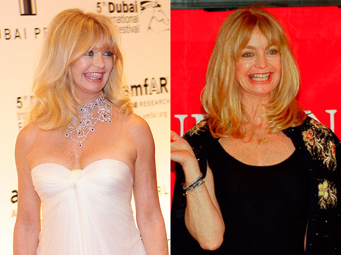 La actriz luce orgullosa sus 71 años