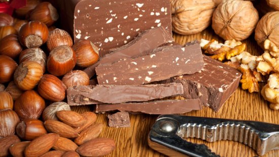 Turrón de chocolate
