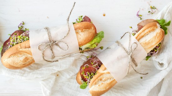 Sándwiches y bocadillos diferentes