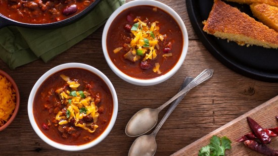 chili con soja texturizada