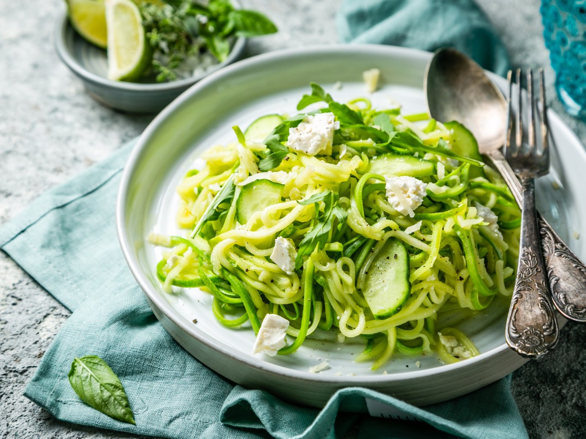 Espaguetis de calabacín