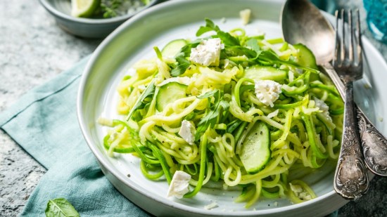 Espaguetis de calabacín