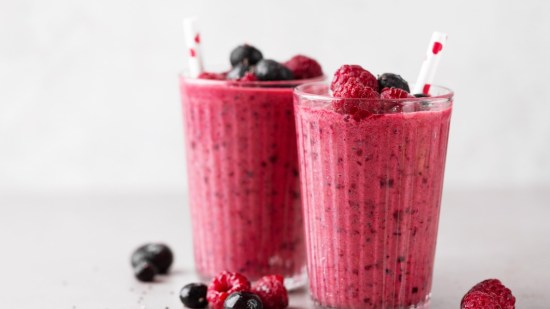 Smoothie de frutos rojos