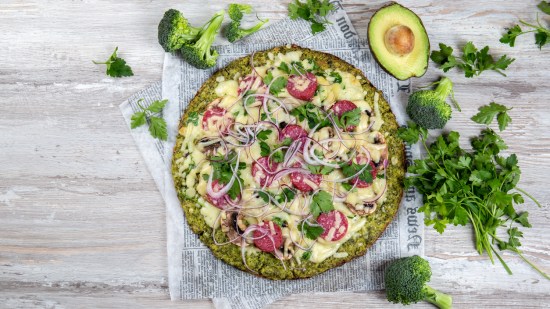 maneras de comer brocoli pizza