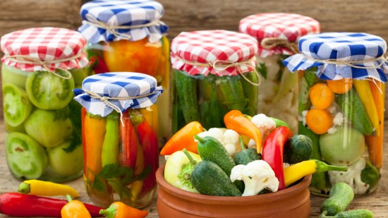 probióticos naturales encurtidos