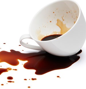 Trucos caseros para quitar las manchas de café