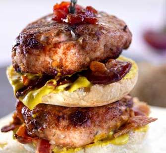 Hamburguesa Doble de Pavo