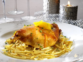 Confit de Pato a la Naranja