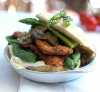 ‘Focaccia’ con Milanesa de Ternera