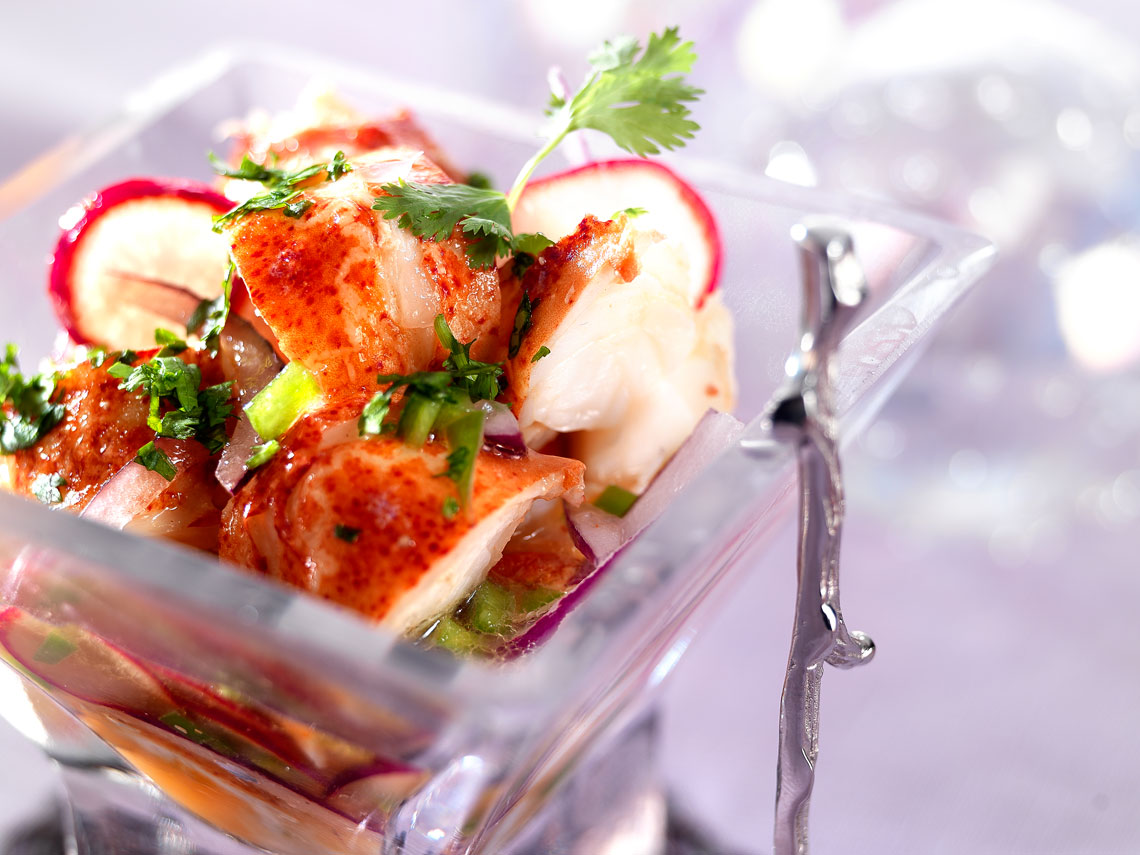 Salpicón Picante de Bogavante