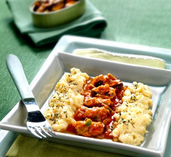 Huevos Revueltos con Mejillones de Lata