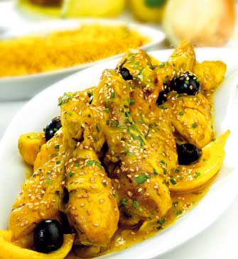 Tajín de Pollo. Paso a Paso.