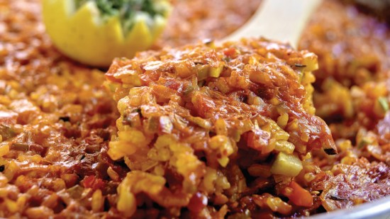 Arroz a la Hortelana en Tres Tiempos