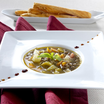 Lentejas Guisadas en Microondas