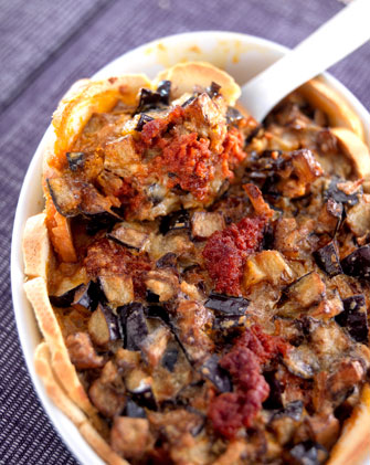 Mallorquina de Sobrasada y Berenjena