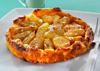 Tatín de Piña y Pera