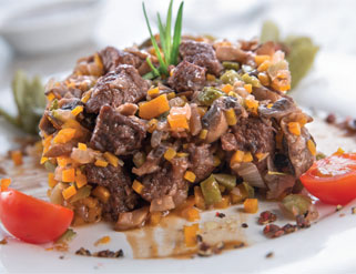 Rabo de toro al vino tinto