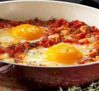 Cazuelita de Queso Payoyo con Huevos