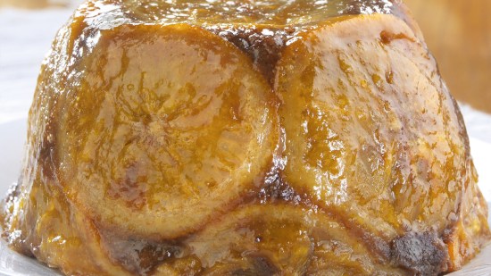 Pudin de naranja y cacao