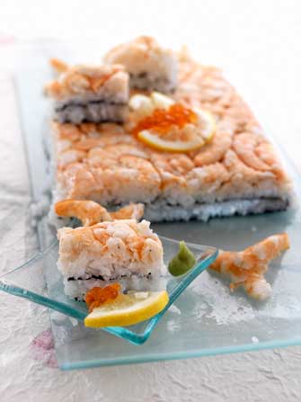Pastel de 'Sushi'