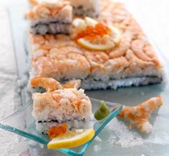 Pastel de 'Sushi'