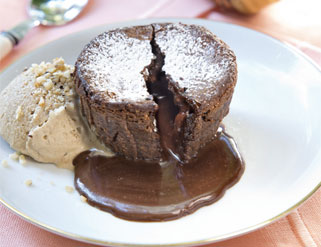 Coulant de chocolate