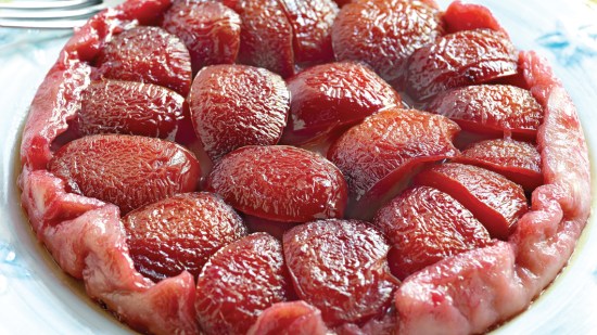 Tatin de ciruelas