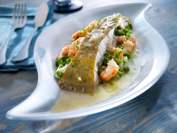 rodaballo al chacoli