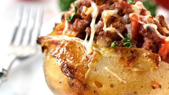 patatas rellenas de carne