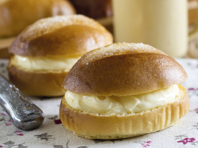 Bollo de mantequilla de Bilbao