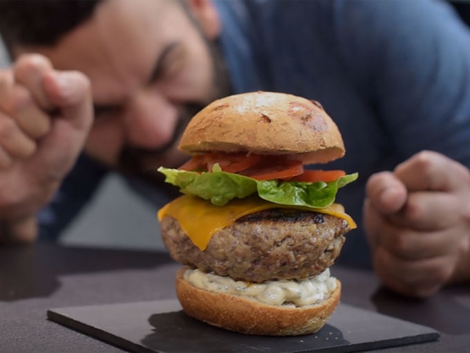 La hamburguesa perfecta de Gonzalo D’Ambrosio