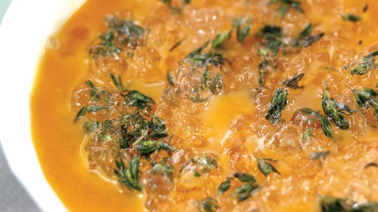 Crema helada de tomate