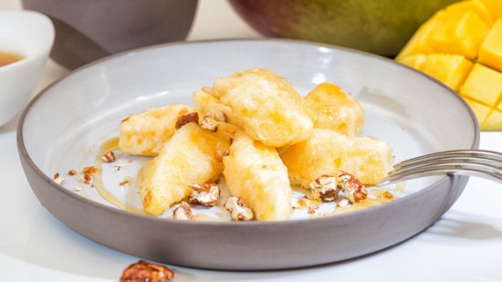 Mango en tempura de Dani García