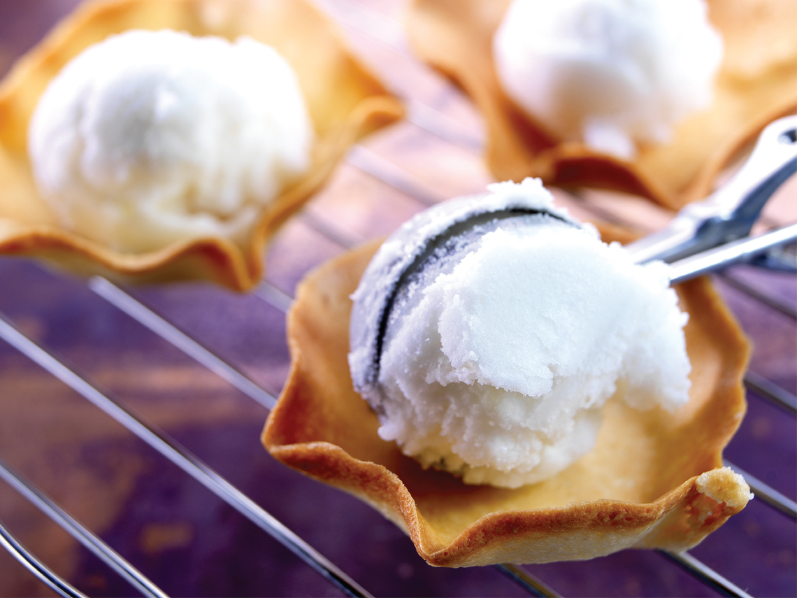 Granizado de piña y coco